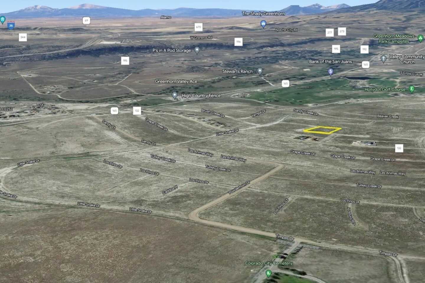 1.18 Acres Colorado City, Pueblo County, CO (Commercial Lot & Power)