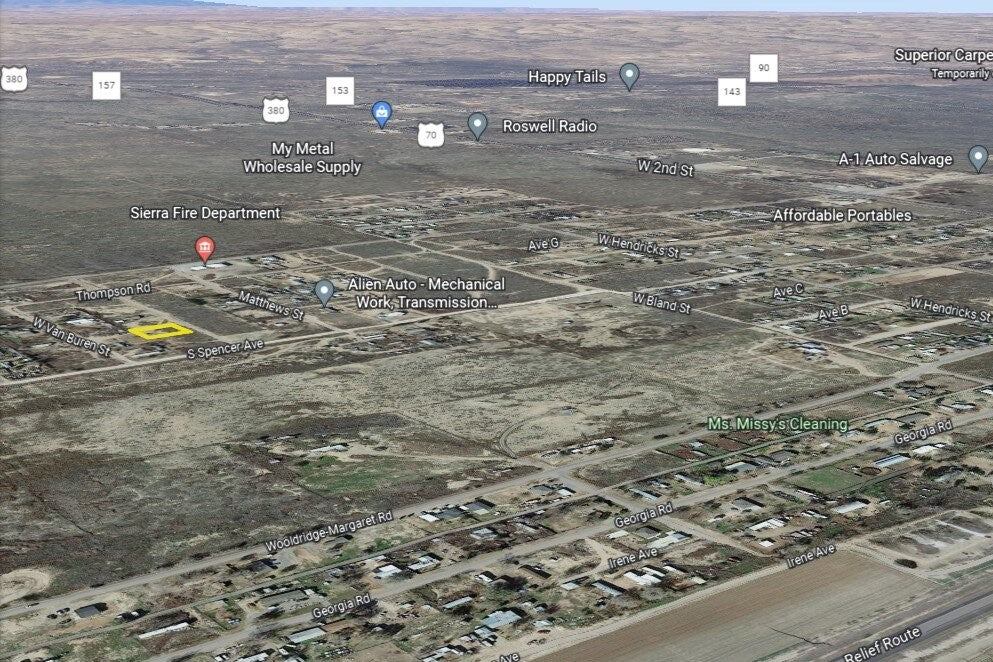 0.35 Acre Roswell, Chaves County, NM (Power)