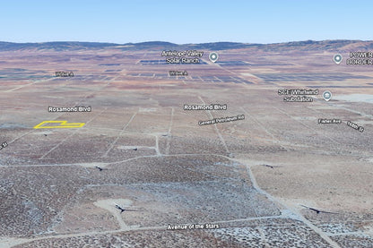 7.50 Acres Rosamond, Kern County, CA