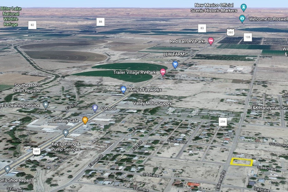 0.30 Acre Roswell, Chaves County, NM (Power, Water, & Paved Road)