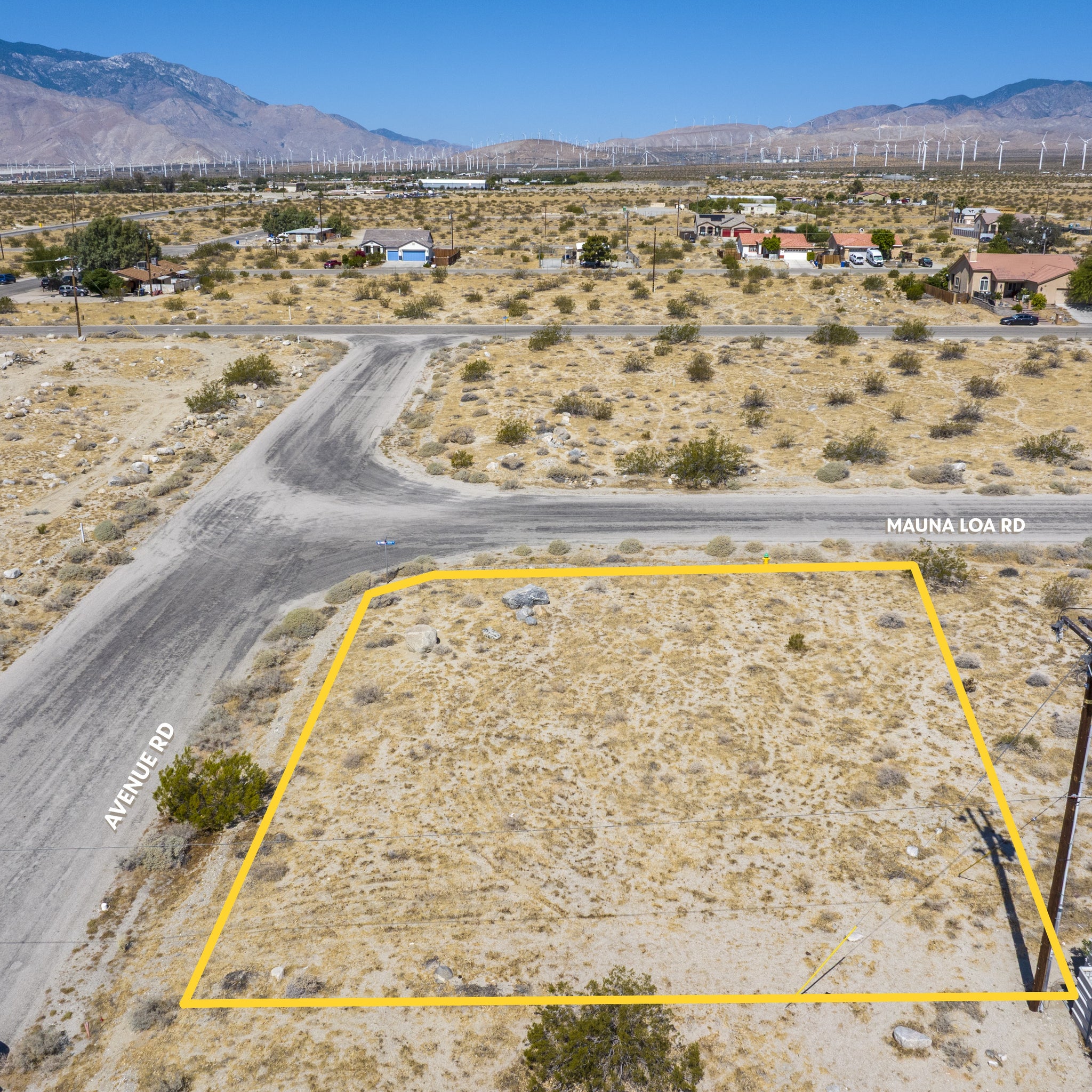 0.18 Acre Desert Hot Springs, Riverside County, CA (Power, Water, & Paved Road)