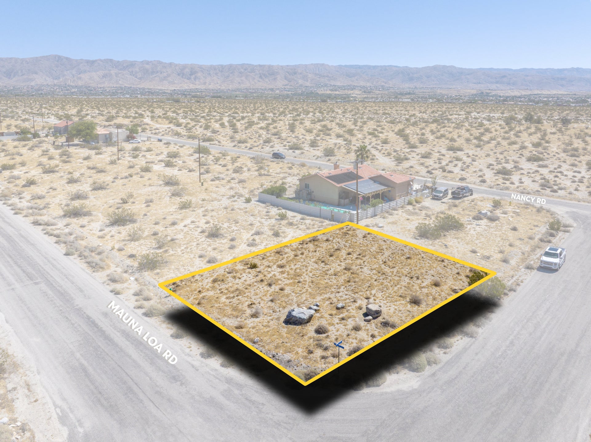 0.18 Acre Desert Hot Springs, Riverside County, CA (Power, Water, & Paved Road)