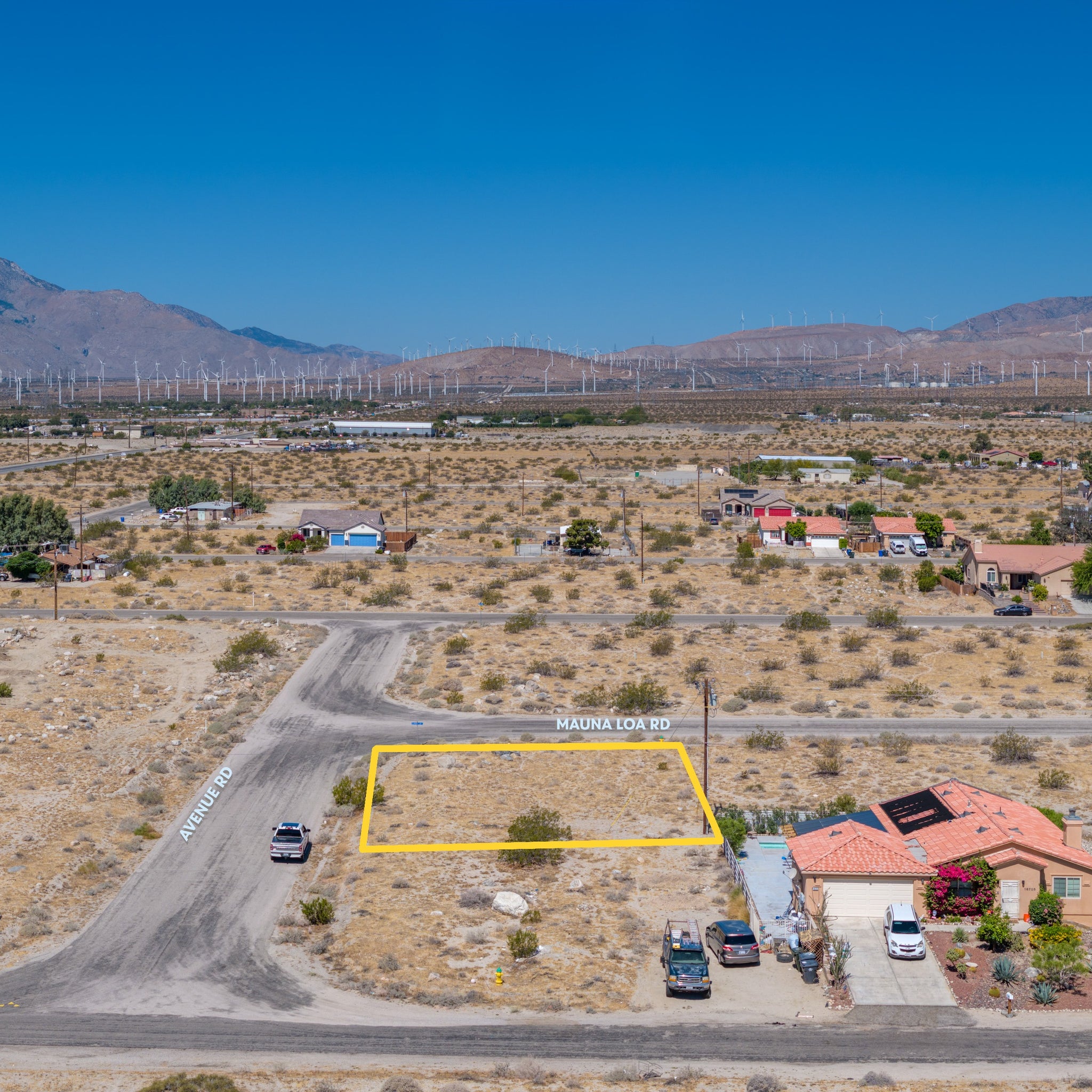 0.18 Acre Desert Hot Springs, Riverside County, CA (Power, Water, & Paved Road)