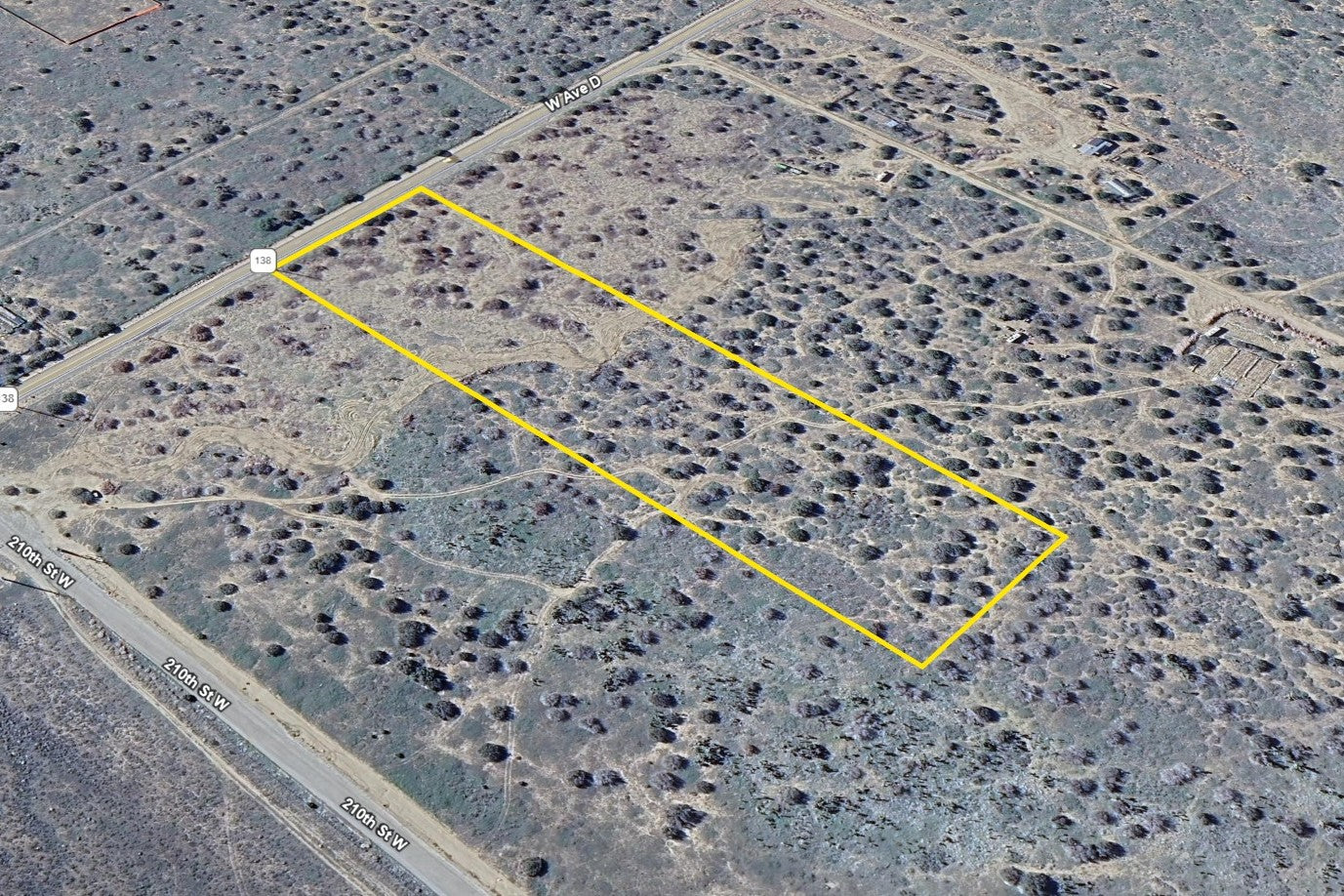 9.77 Acres Lancaster, Los Angeles County, CA (Power)