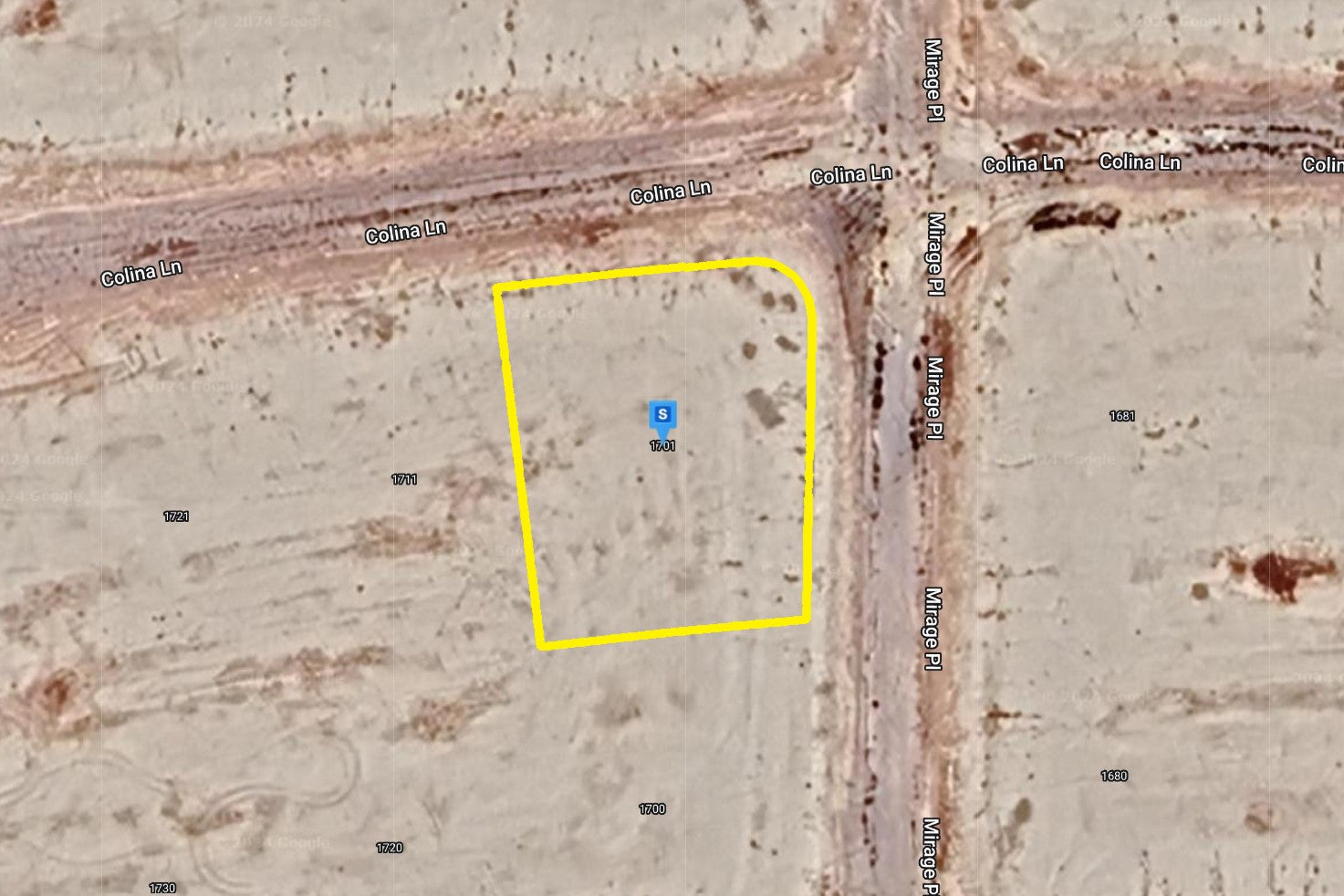 0.2880 Acre Pahrump, Nye County, NV