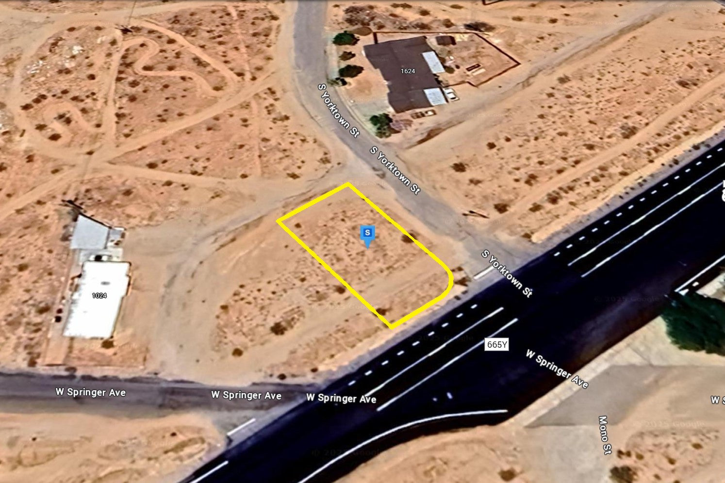 0.16 Acre Ridgecrest, Kern County, CA (Power, Water, & Paved Road)