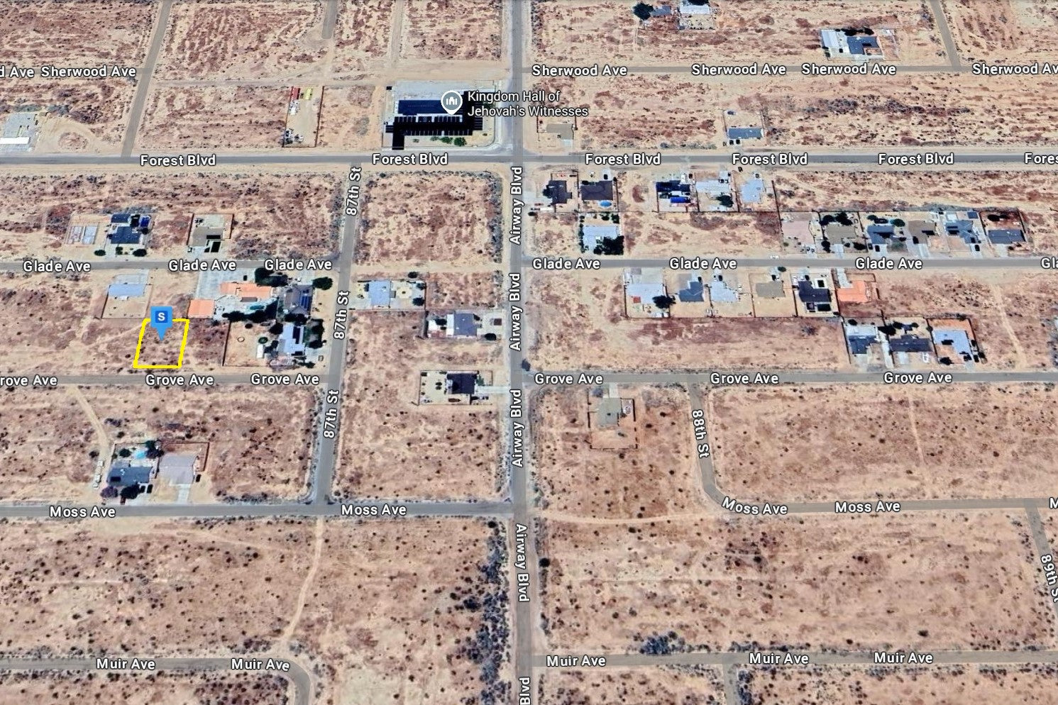 0.22 Acre California City, Kern County, CA (Power & Water)