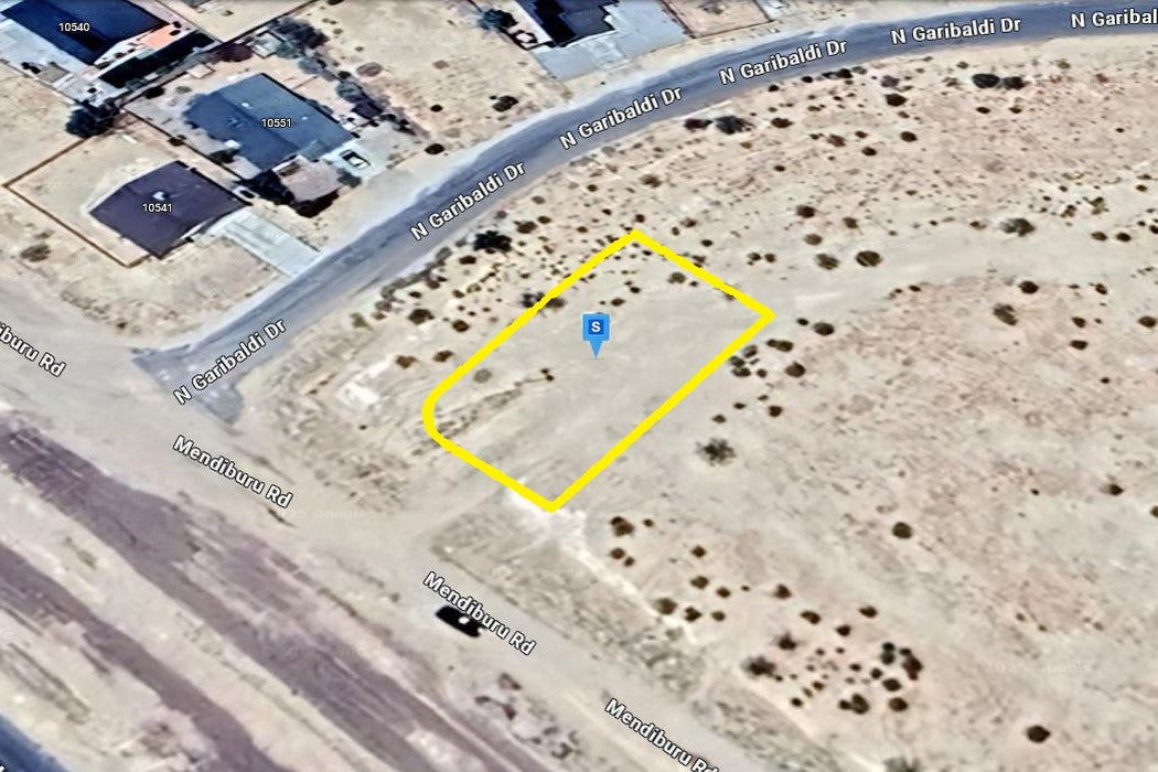 0.21 Acre California City, Kern County, CA (Power, Water, & Paved Road)