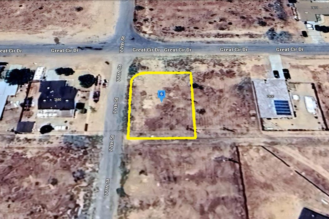 0.23 Acre California City, Kern County, CA (Power, Water, & Paved Road)