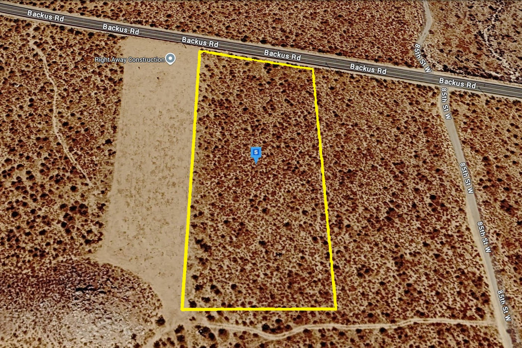 3.45 Acres Mojave, Kern County, CA (Power & Paved Road)