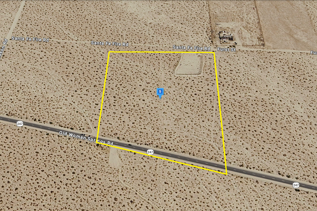 12.56 Acres Lucerne Valley, San Bernardino County, CA (Power & Paved Road)