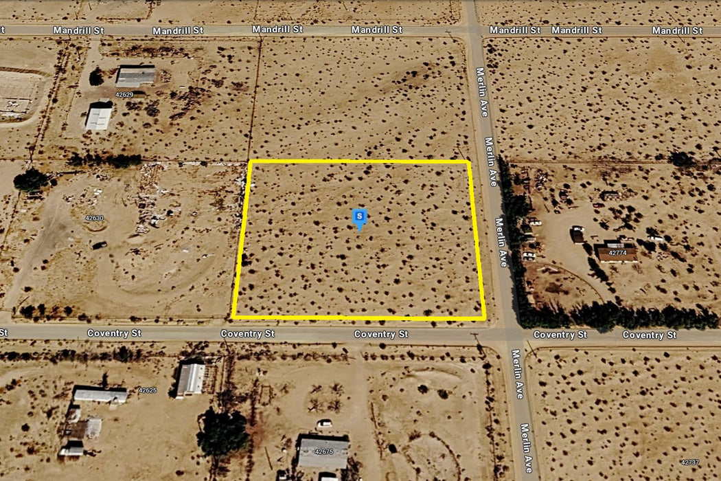 2.14 Acres Newberry Springs, San Bernardino County, CA (Power)