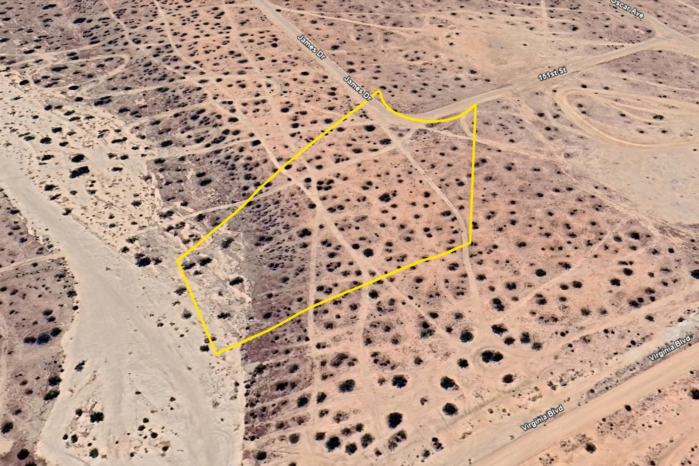 3.58 Acres California City, Kern County, CA