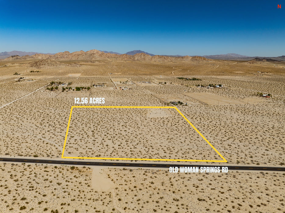 12.56 Acres Lucerne Valley, San Bernardino County, CA (Power & Paved Road)