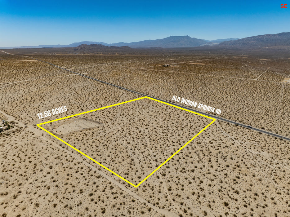 12.56 Acres Lucerne Valley, San Bernardino County, CA (Power & Paved Road)