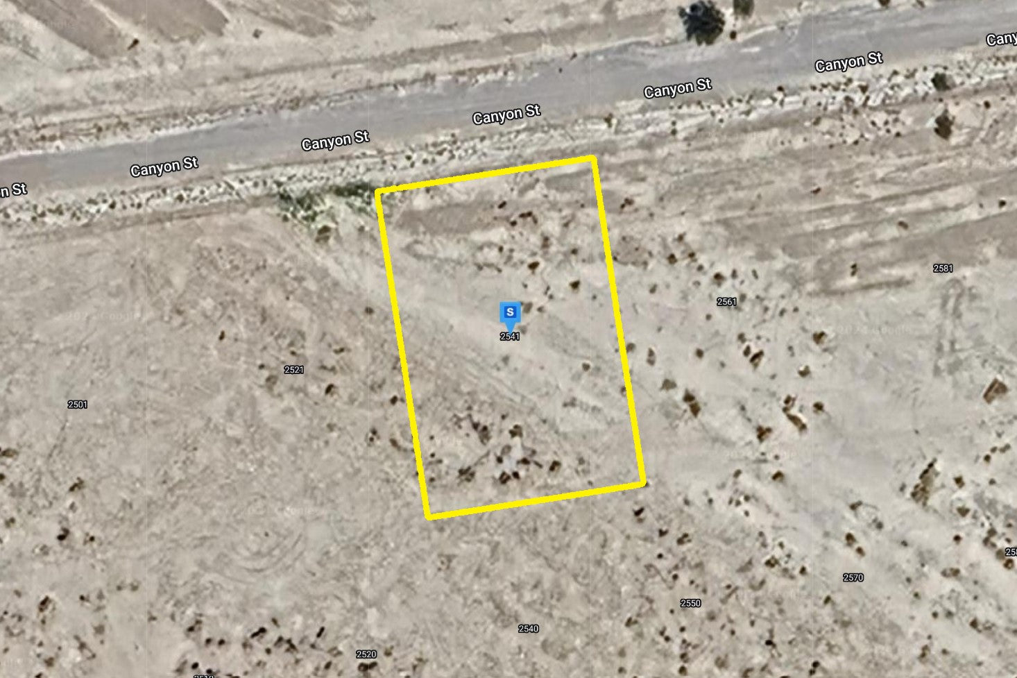 0.34 Acre Pahrump, Nye County, NV (Power)