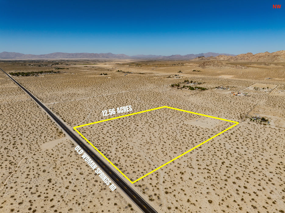 12.56 Acres Lucerne Valley, San Bernardino County, CA (Power & Paved Road)