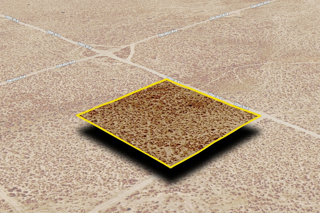 2.50 Acres Mojave, Kern County, CA