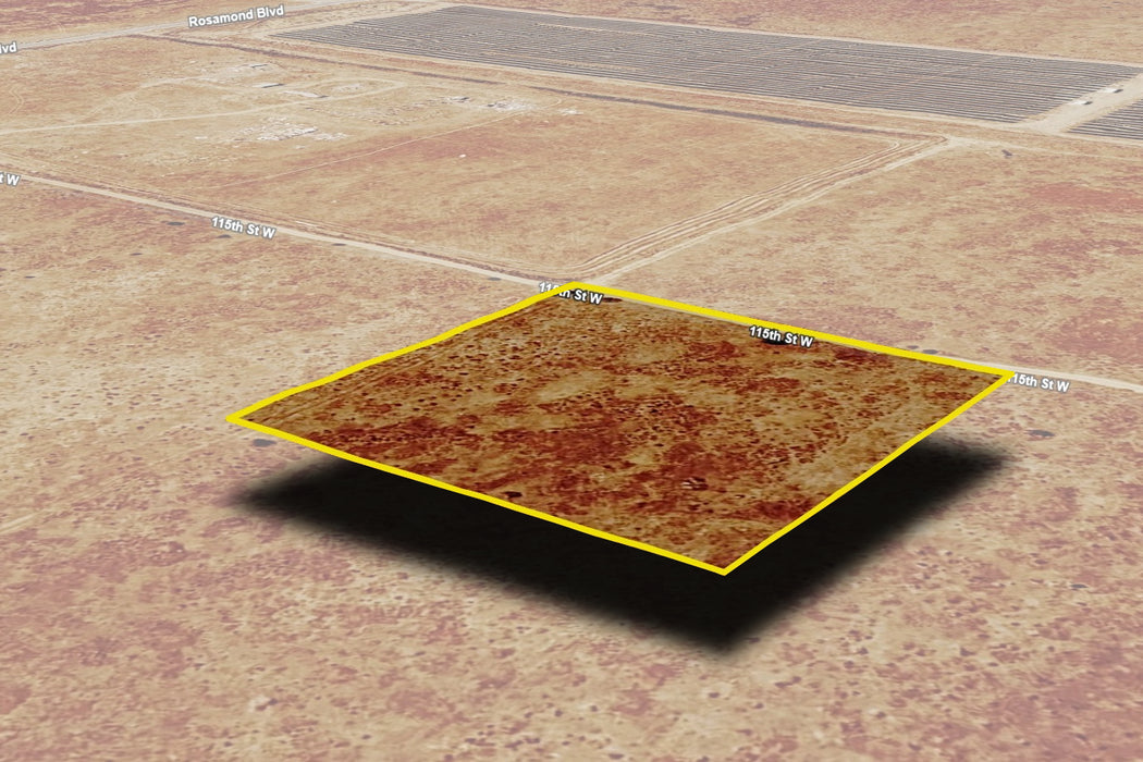 2.50 Acres Rosamond, Kern County, CA