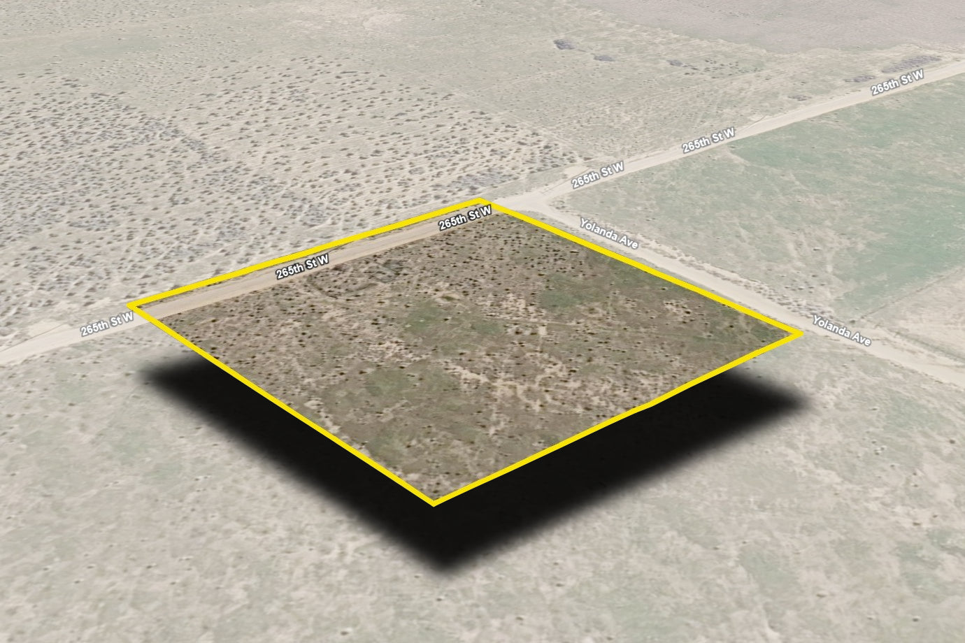 2.52 Acres Rosamond, Kern County, CA (Power)