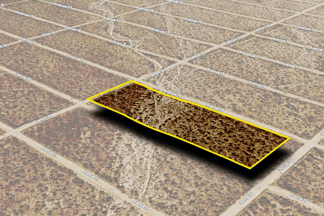 2.75 Acres Mojave, Kern County, CA