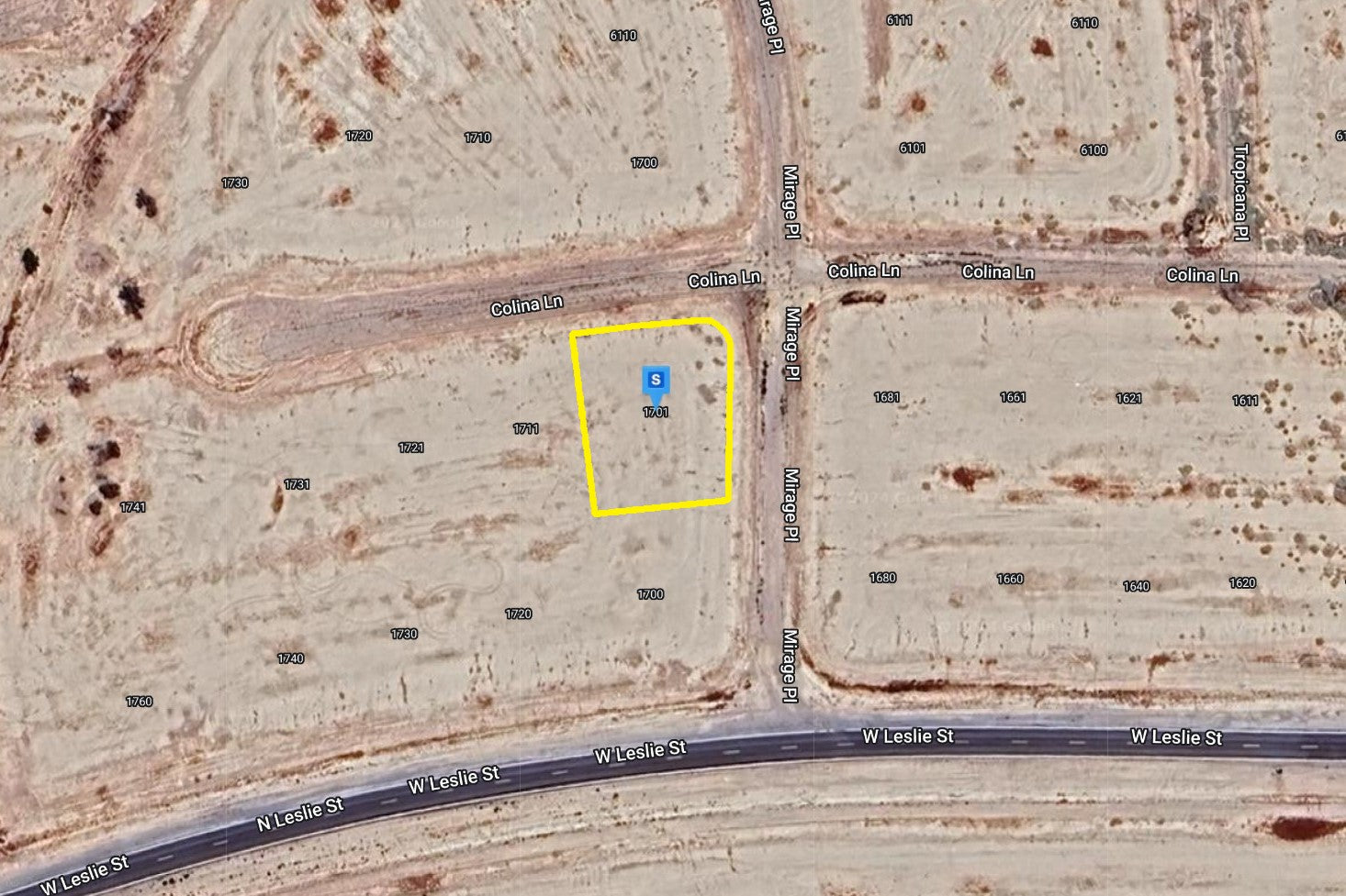 0.2880 Acre Pahrump, Nye County, NV