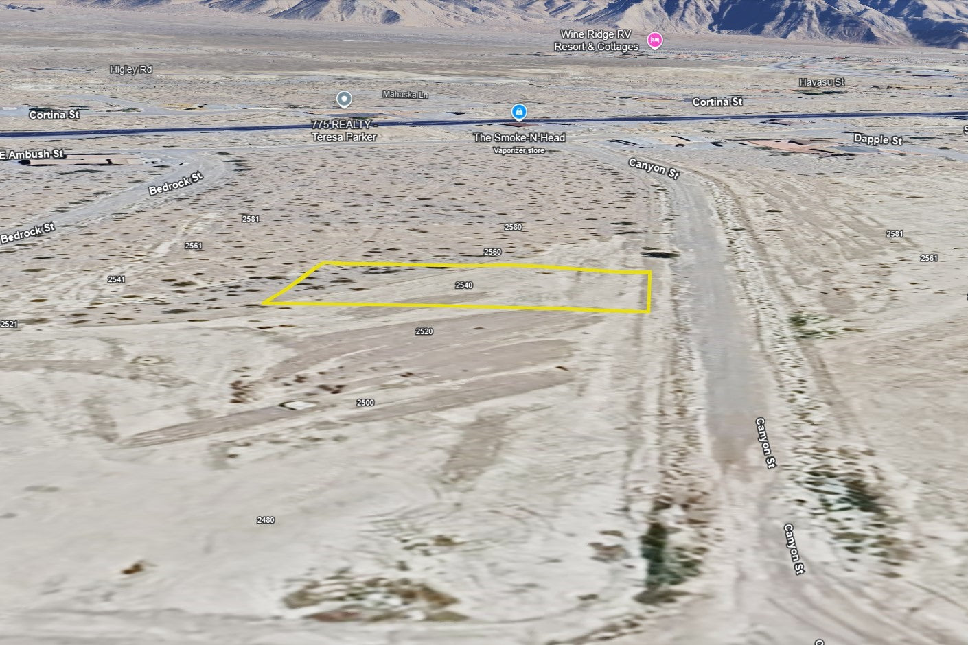 0.34 Acre Pahrump, Nye County, NV (Power)