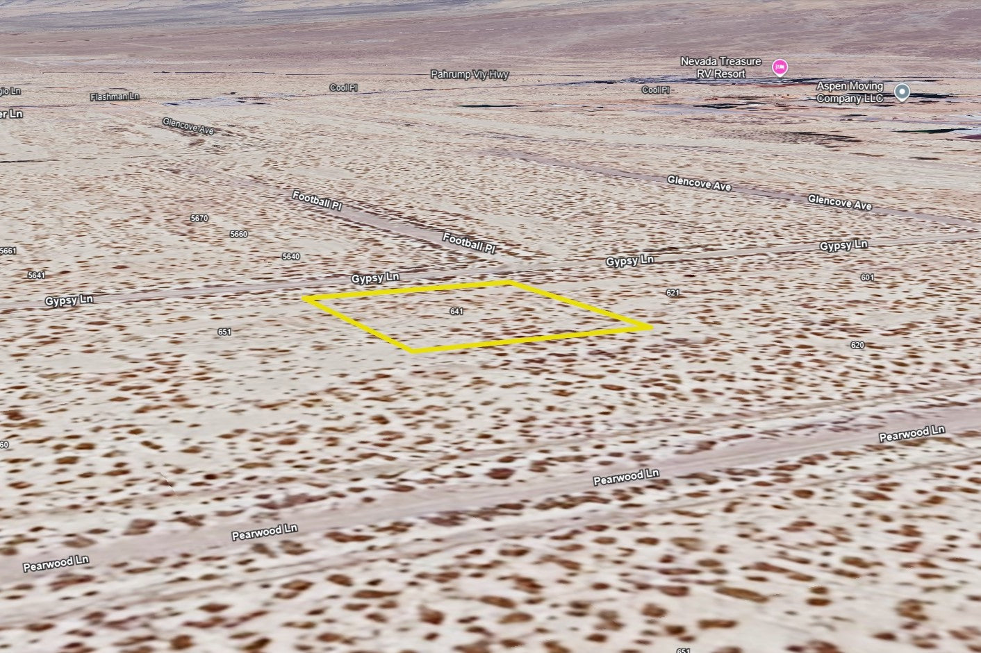 0.2140 Acre Pahrump, Nye County, NV