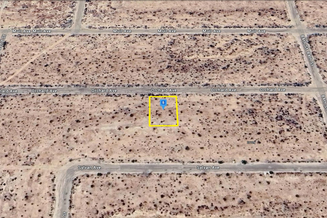 0.22 Acre California City, Kern County, CA (Water)