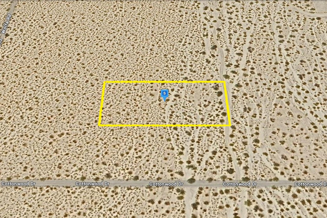 1.25 Acres Twentynine Palms, San Bernardino County, CA (Power)