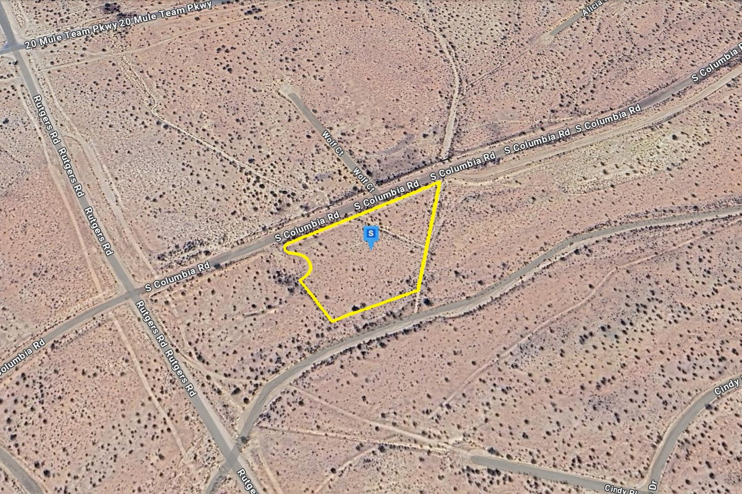 2.38 Acres California City, Kern County, CA