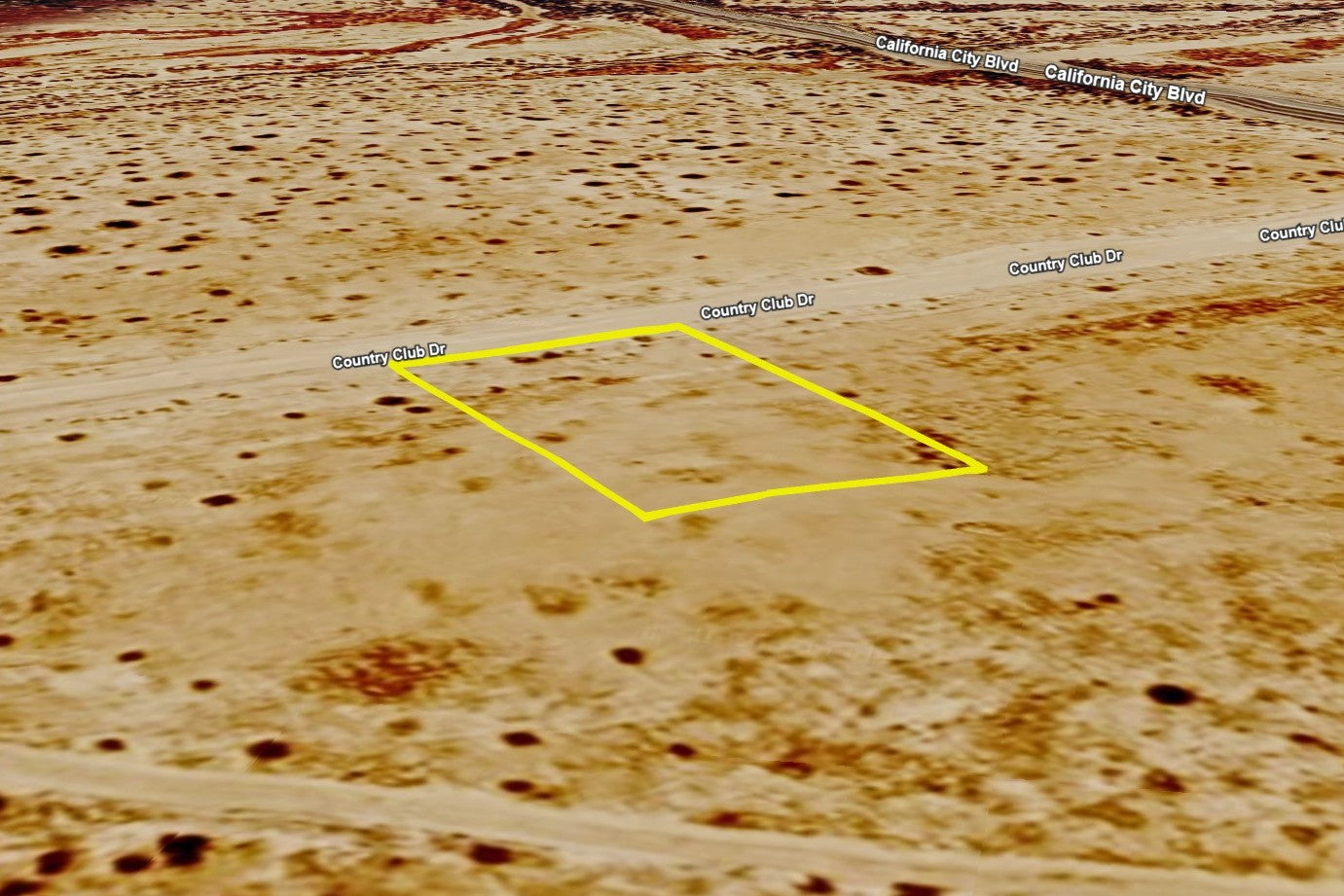 0.22 Acre California City, Kern County, CA (Power)