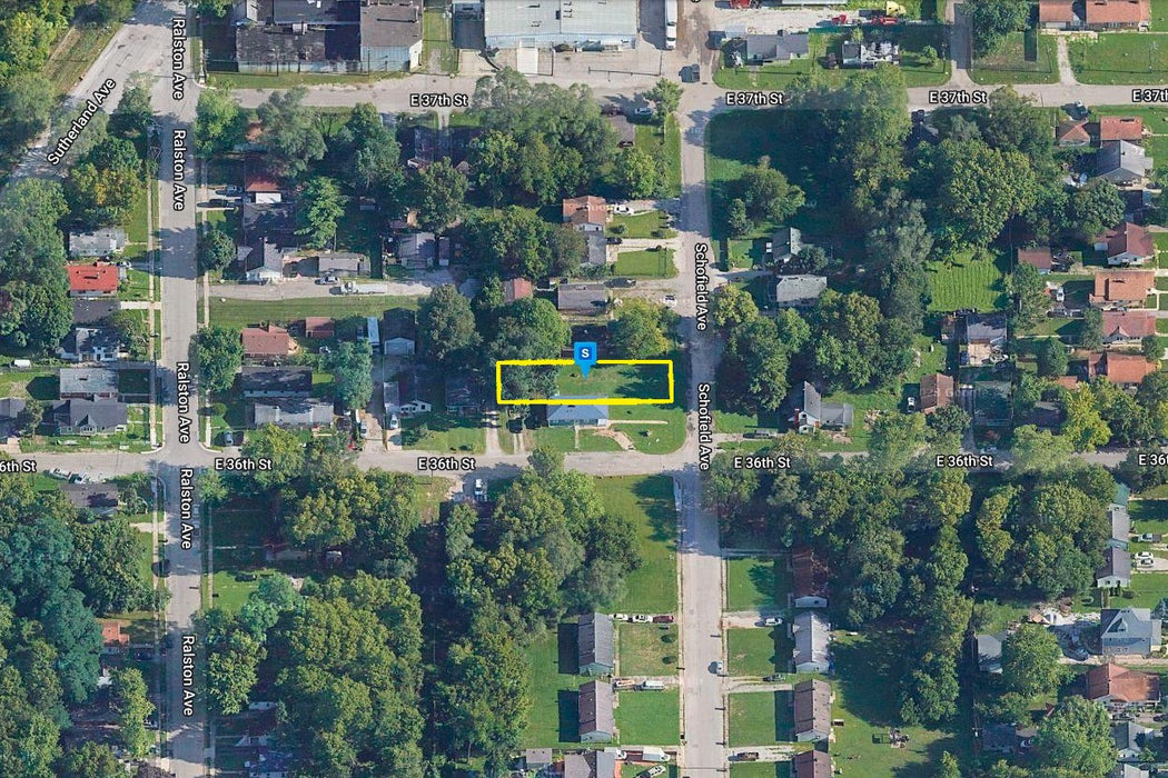 0.14 Acre Indianapolis, Marion County, IN (Power, Water, & Paved Road)