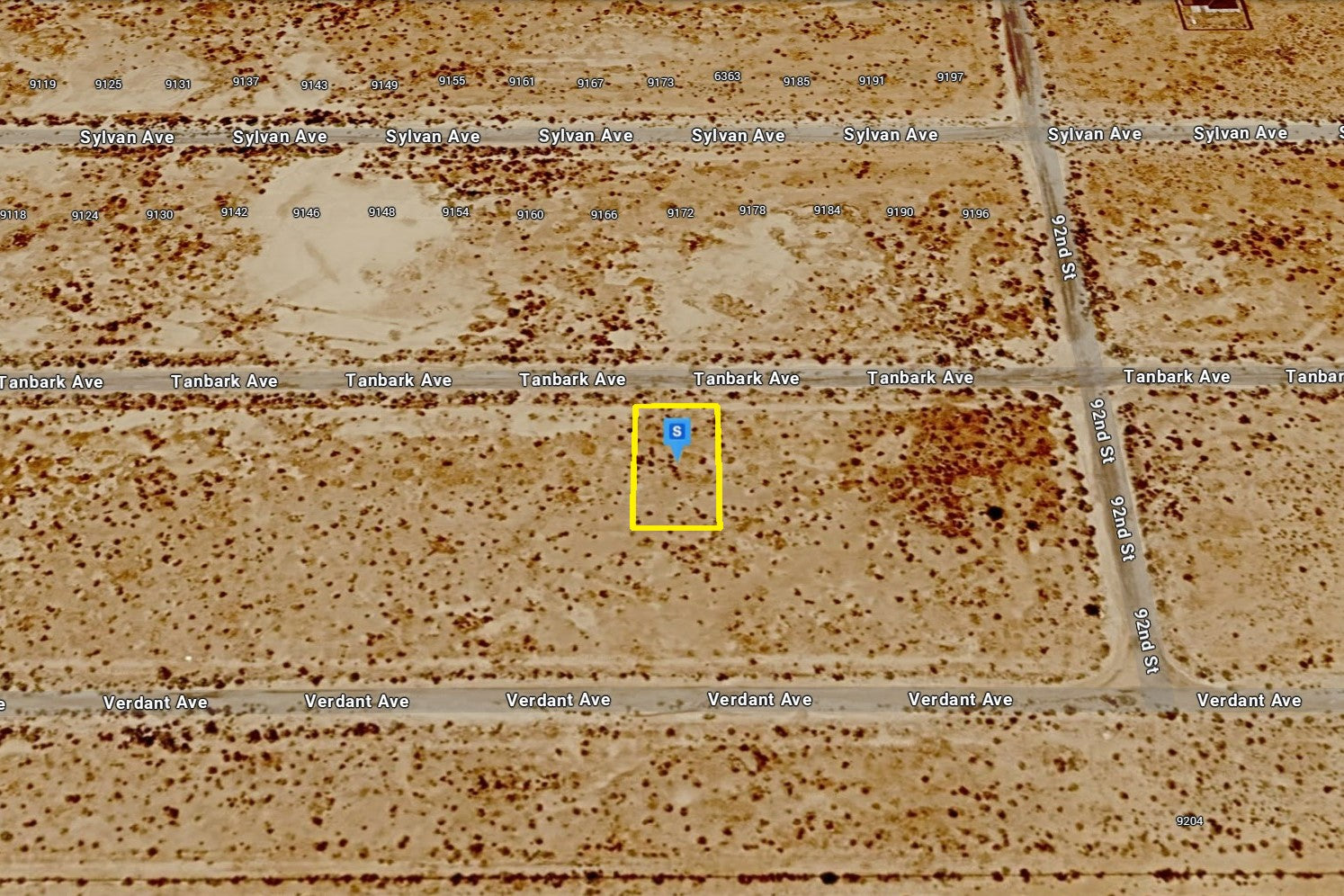 0.17 Acre California City, Kern County, CA