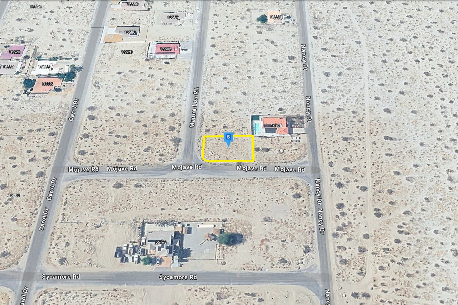 0.18 Acre Desert Hot Springs, Riverside County, CA (Power, Water, & Paved Road)