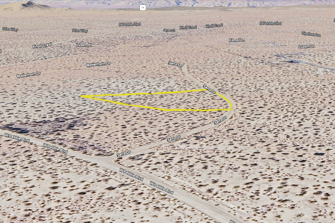 2.08 Acres California City, Kern County, CA