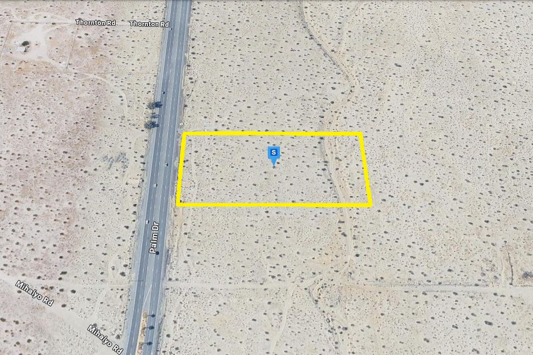 4.58 Acres Cathedral City, Riverside County, CA (Power & Paved Road)