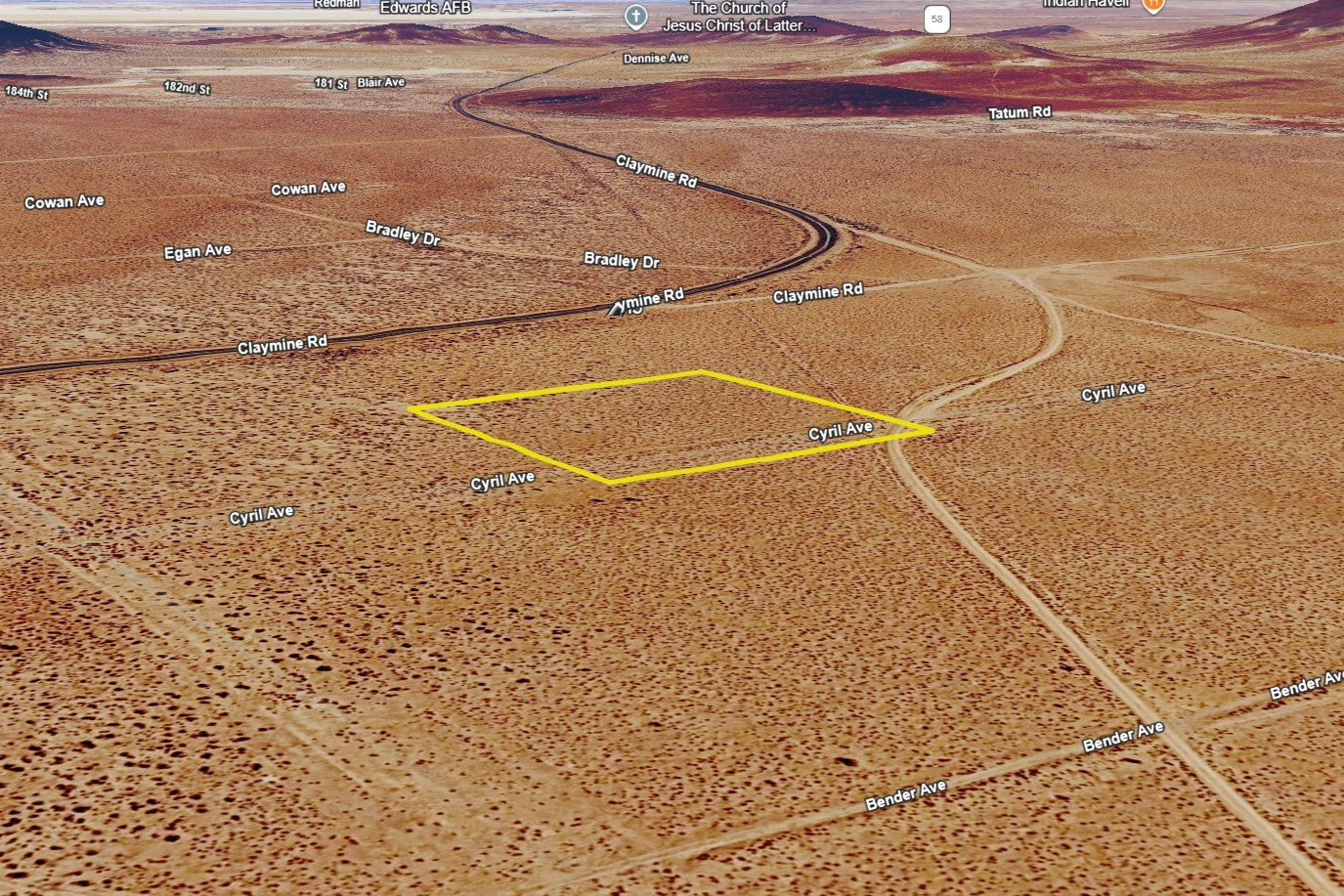 2.56 Acres Edwards, Kern County, CA