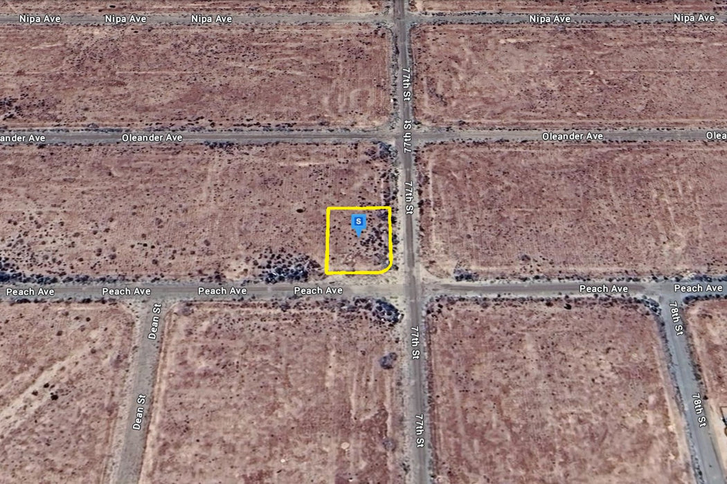 0.23 Acre California City, Kern County, CA