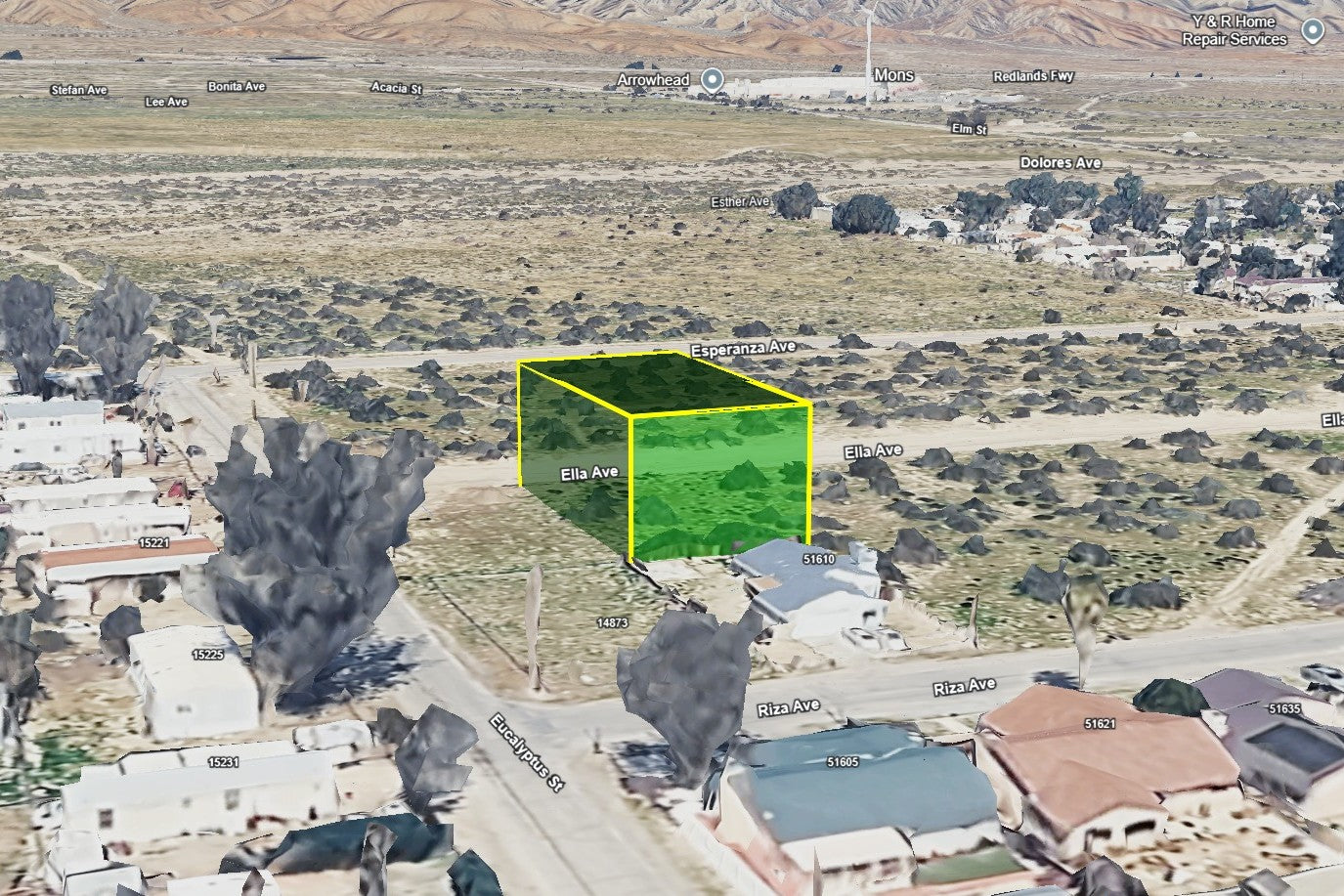 0.19 Acre Cabazon, Riverside County, CA (Power & Water)