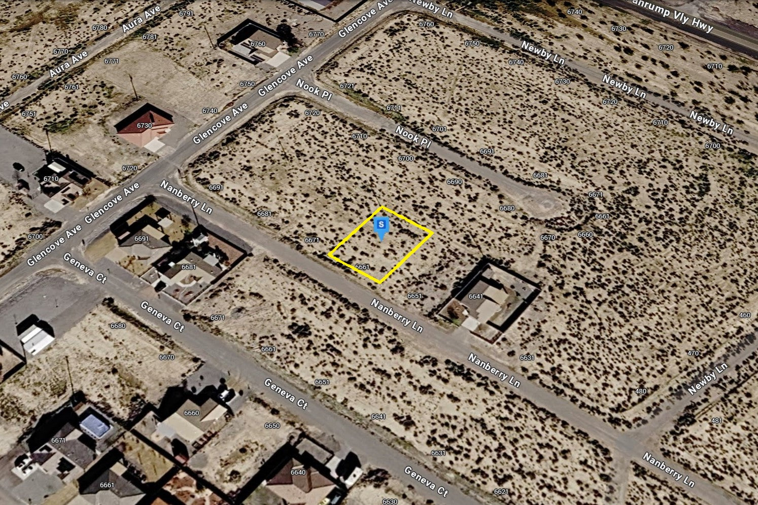 0.2020 Acre Pahrump, Nye County, NV (Power)