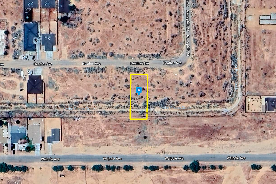 0.22 Acre California City, Kern County, CA (Power, Water, & Paved Road)