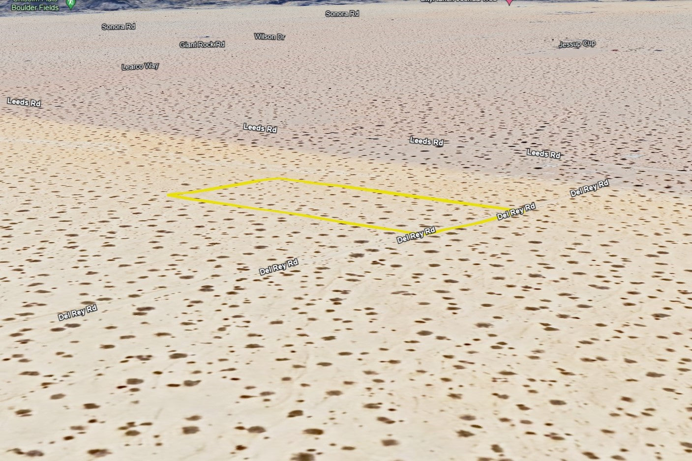 1.25 Acres Twentynine Palms, San Bernardino County, CA (Power)