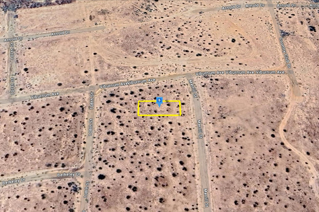 0.17 Acre California City, Kern County, CA