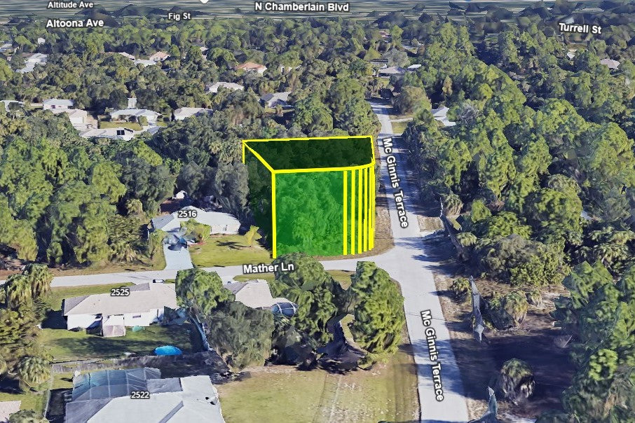 0.24 Acre North Port, Sarasota County, FL (Power & Paved Road)