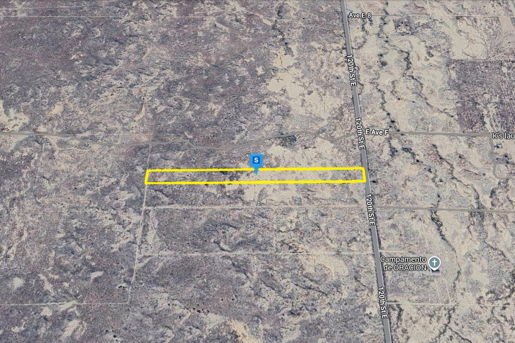 13.18 Acres Lancaster, Los Angeles County, CA (Power & Paved Road)