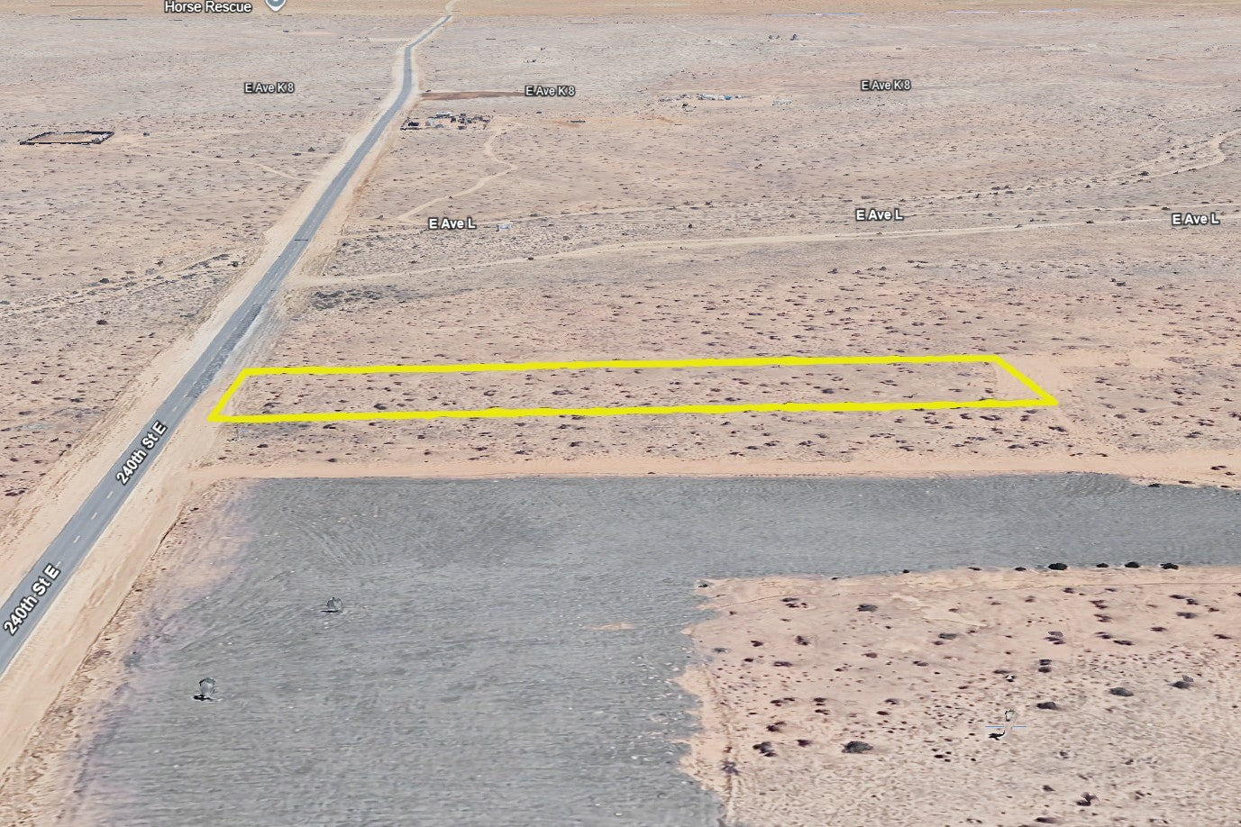 2.31 Acres Lancaster, Los Angeles County, CA (Paved Road)