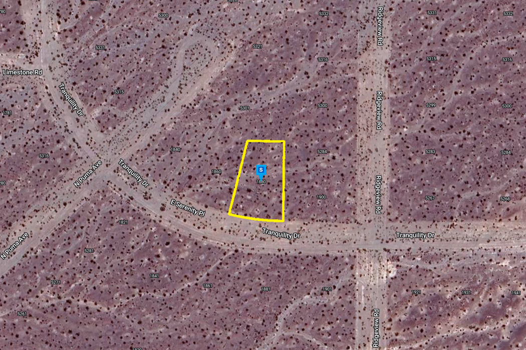 0.27 Acre Pahrump, Nye County, NV