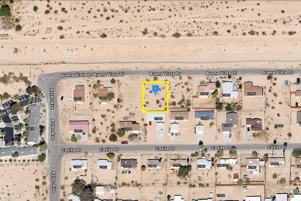 0.19 Acre Twentynine Palms, San Bernardino County, CA (Power, Water, & Paved Road)