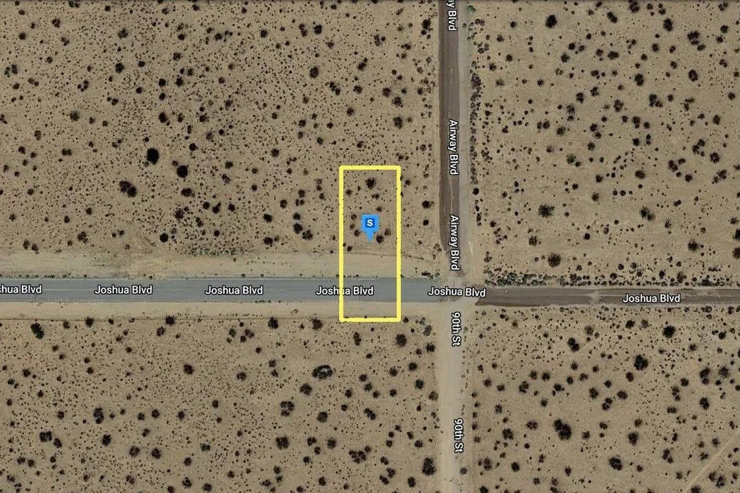 0.26 Acre California City, Kern County, CA (Paved Road)